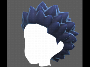 Base Hair for Boy V39 3D Model