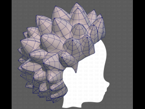 Base Hair for Boy V39 3D Model
