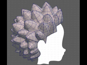 Base Hair for Boy V39 3D Model