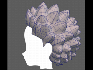 Base Hair for Boy V39 3D Model