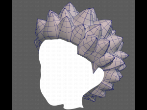 Base Hair for Boy V39 3D Model