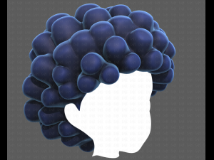 Base Hair for Boy V40 Modelo 3D