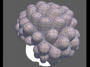 Base Hair for Boy V40 Modelo 3D