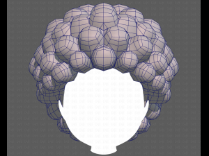 Base Hair for Boy V40 Modelo 3D