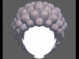 Base Hair for Boy V40 3D Model