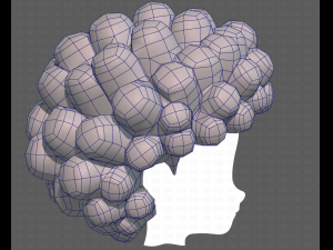 Base Hair for Boy V40 Modelo 3D
