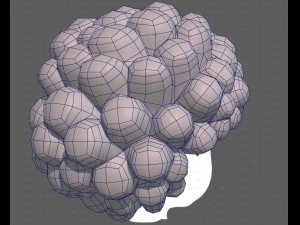 Base Hair for Boy V40 3D Model