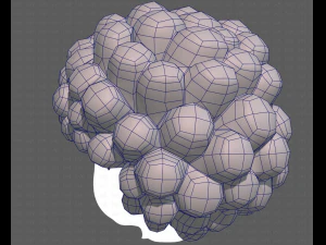 Base Hair for Boy V40 3D Model