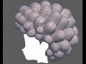 Base Hair for Boy V40 Modelo 3D