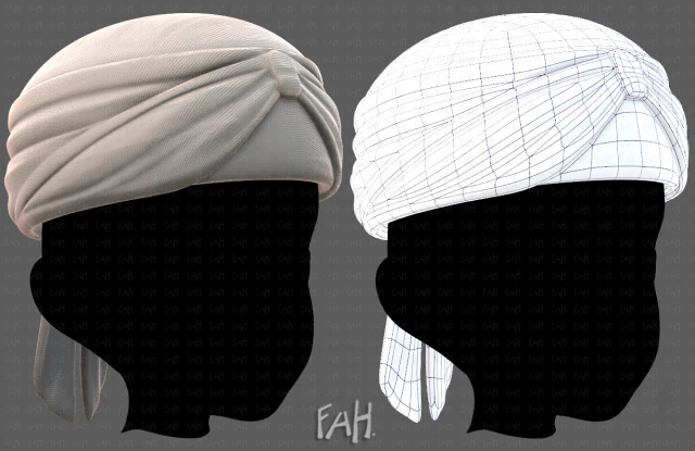 Cap V40 3D Model .c4d .max .obj .3ds .fbx .stl .blend 