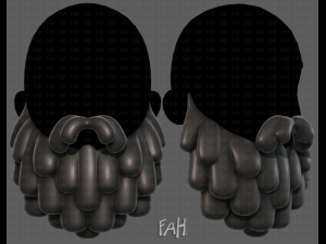 Beard V31 Modelo 3D