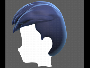 Base Hair for Boy V41 Modèle 3D