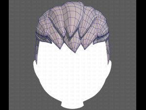 Base Hair for Boy V41 Modèle 3D