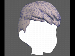Base Hair for Boy V41 Modèle 3D