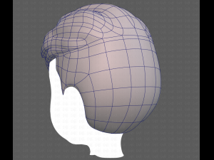 Base Hair for Boy V41 Modèle 3D