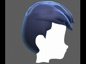 Base Hair for Boy V41 Modèle 3D