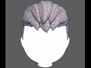Base Hair for Boy V41 Modèle 3D