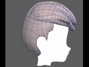 Base Hair for Boy V41 Modèle 3D