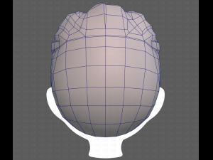Base Hair for Boy V41 Modèle 3D