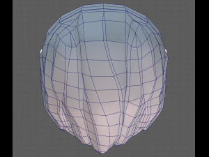 Base Hair for Boy V41 3D Model