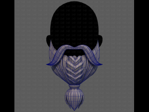 Beard V32 3D Model