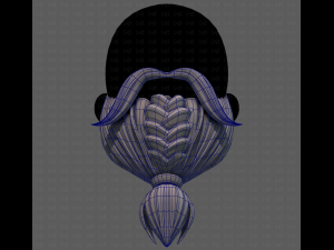 Beard V32 3D Model