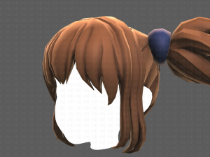 Base Hair for girl V42 Modelo 3D