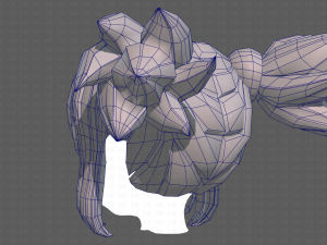 Base Hair for girl V42 Modelo 3D
