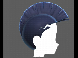 Base Hair for Boy V42 3D Model