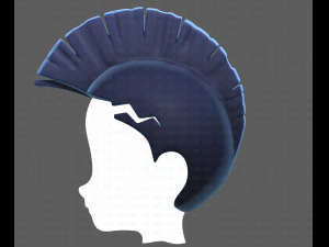 Base Hair for Boy V42 3D Model