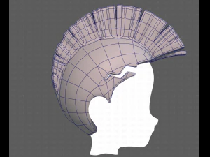 Base Hair for Boy V42 3D Model