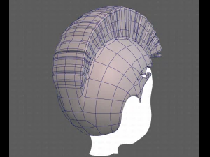 Base Hair for Boy V42 3D Model
