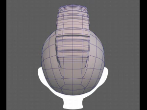 Base Hair for Boy V42 3D Model