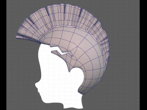 Base Hair for Boy V42 3D Model