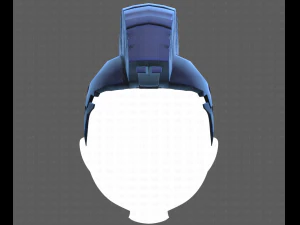 Base Hair for Boy V42 3D Model