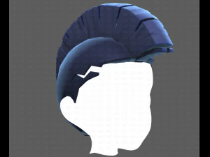 Base Hair for Boy V42 3D Model