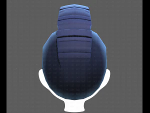 Base Hair for Boy V42 3D Model