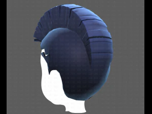 Base Hair for Boy V42 3D Model