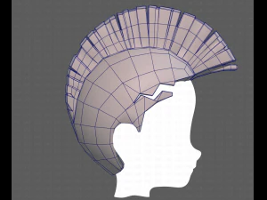 Base Hair for Boy V42 3D Model
