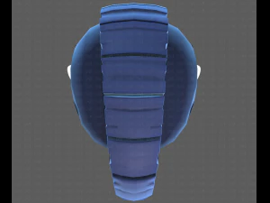 Base Hair for Boy V42 3D Model