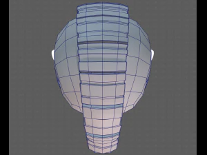 Base Hair for Boy V42 3D Model