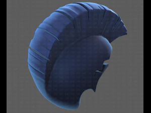 Base Hair for Boy V42 3D Model