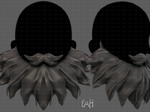 Beard V33 Modelo 3D