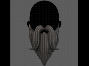 Beard V34 3D 模型