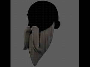 Beard V34 3D 模型