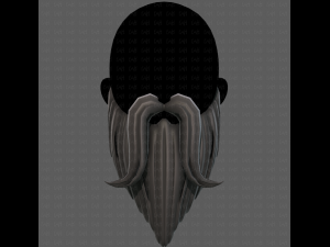 Beard V34 3D 模型