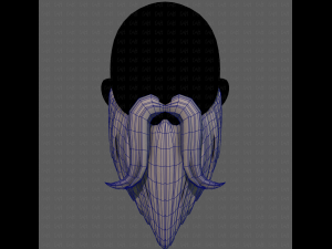 Beard V34 3D 模型
