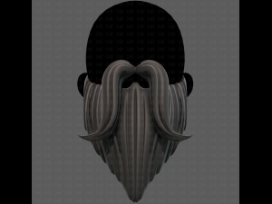 Beard V34 3D 模型