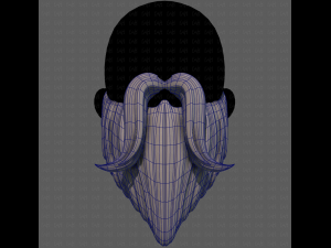 Beard V34 3D 模型