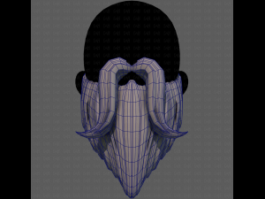 Beard V34 3D 模型